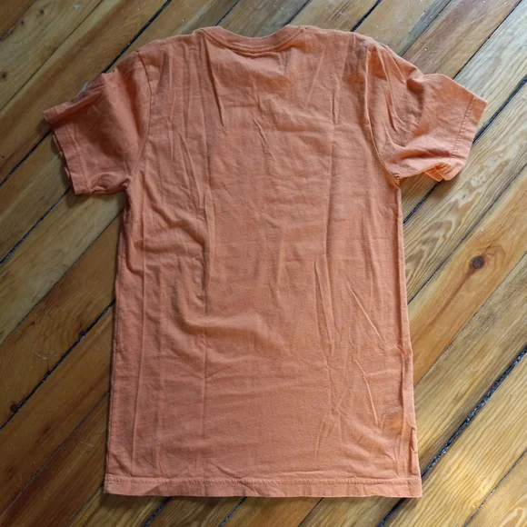 Be Gay Do Crime orange t shirt size XS in excellent condition - Picture 4 of 4